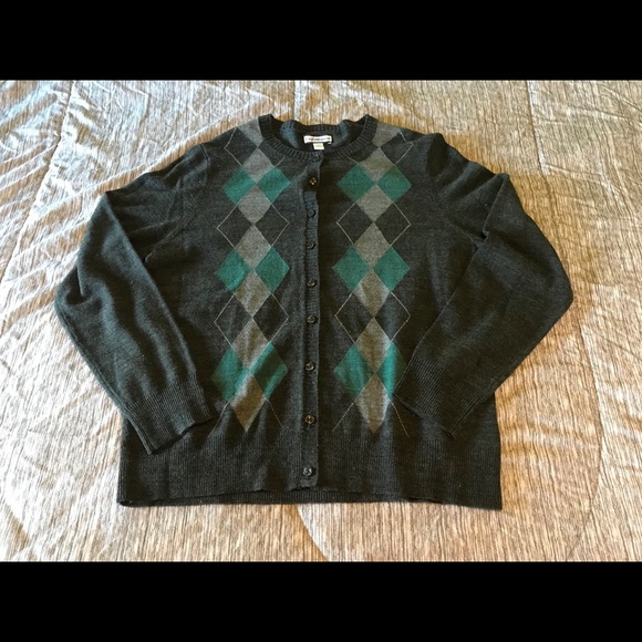 croft & barrow Sweaters - Croft & Barrow argyle cardigan